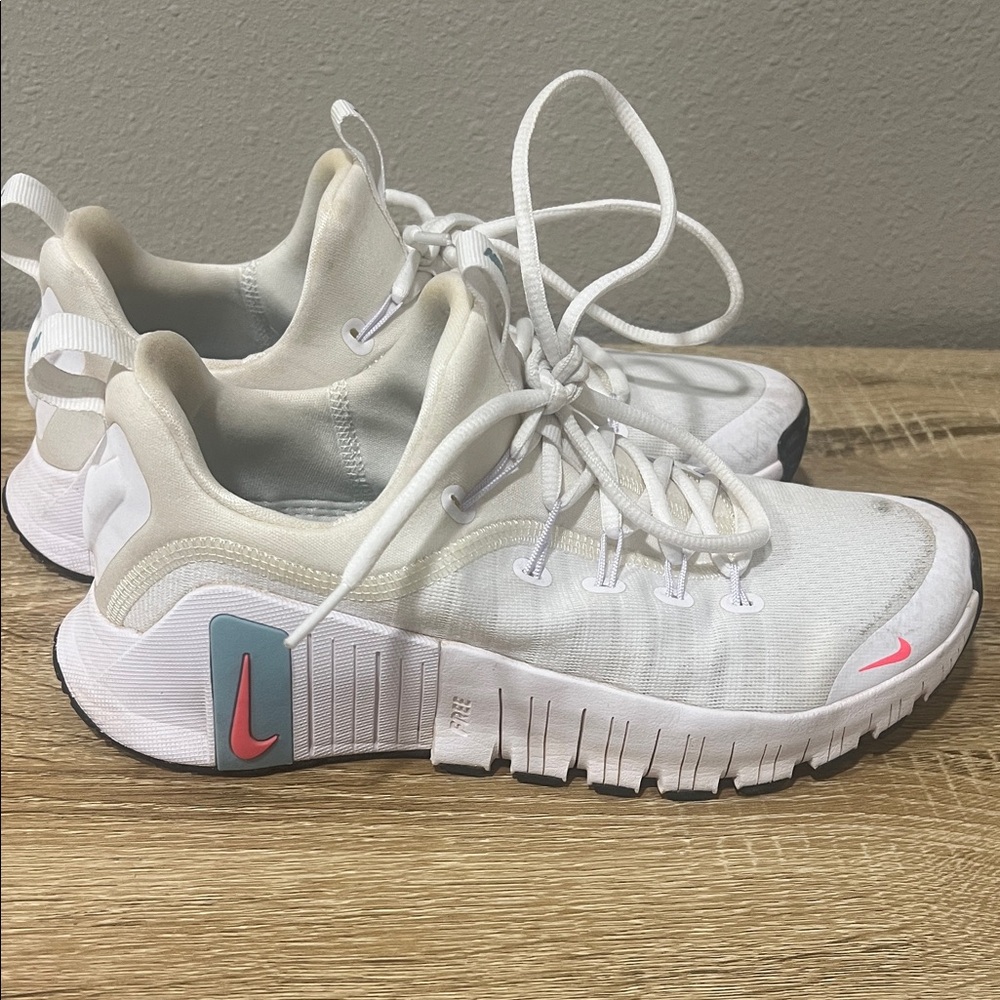 Nike Cream and White Sneakers